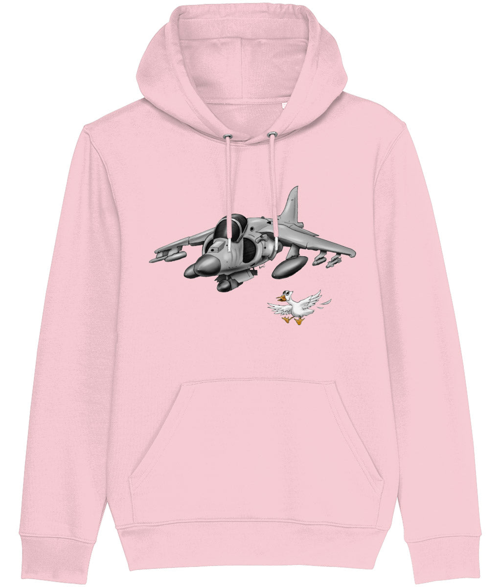 Harrier Jump Jet Cartoon Hoodie