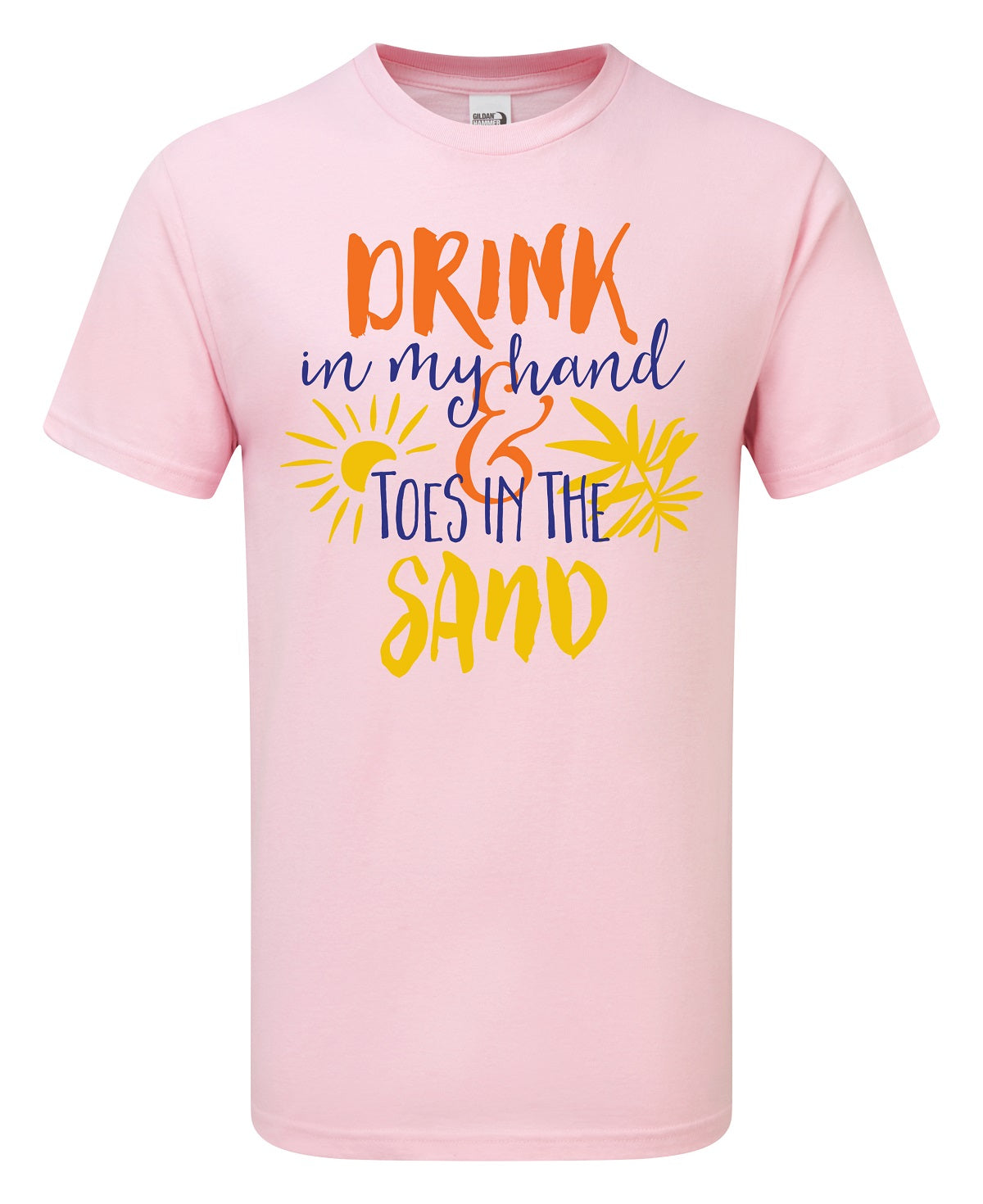 Drink In My Hand Toes In The Sand T Shirt - Scattee