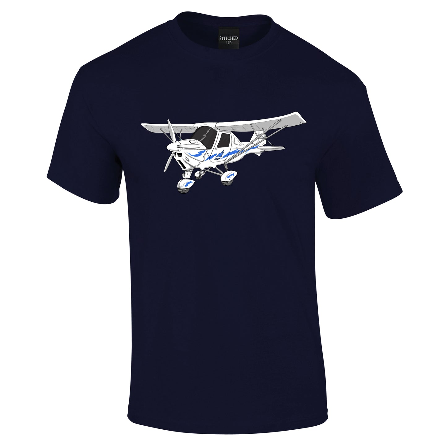 Ikarus C42 Microlight T-Shirt Blue