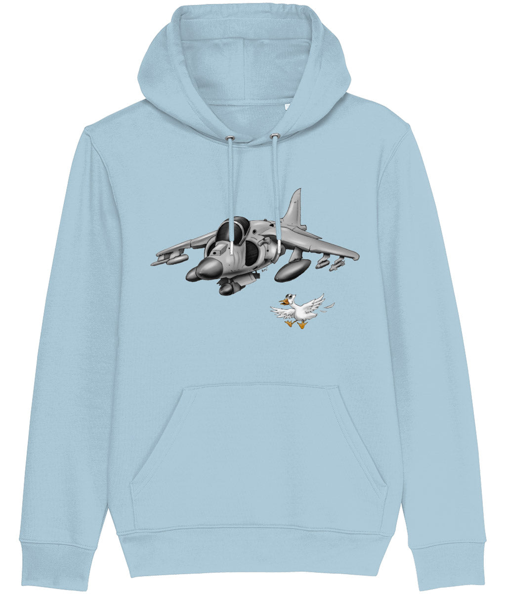 Harrier Jump Jet Cartoon Hoodie