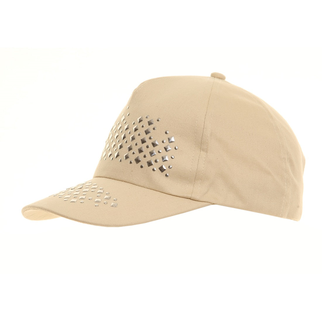 Studded Baseball Cap Stone - Scattee