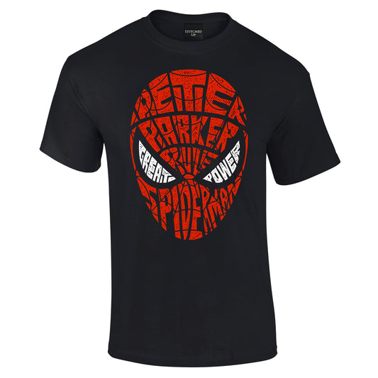 Peter Parker Spiderman T Shirt