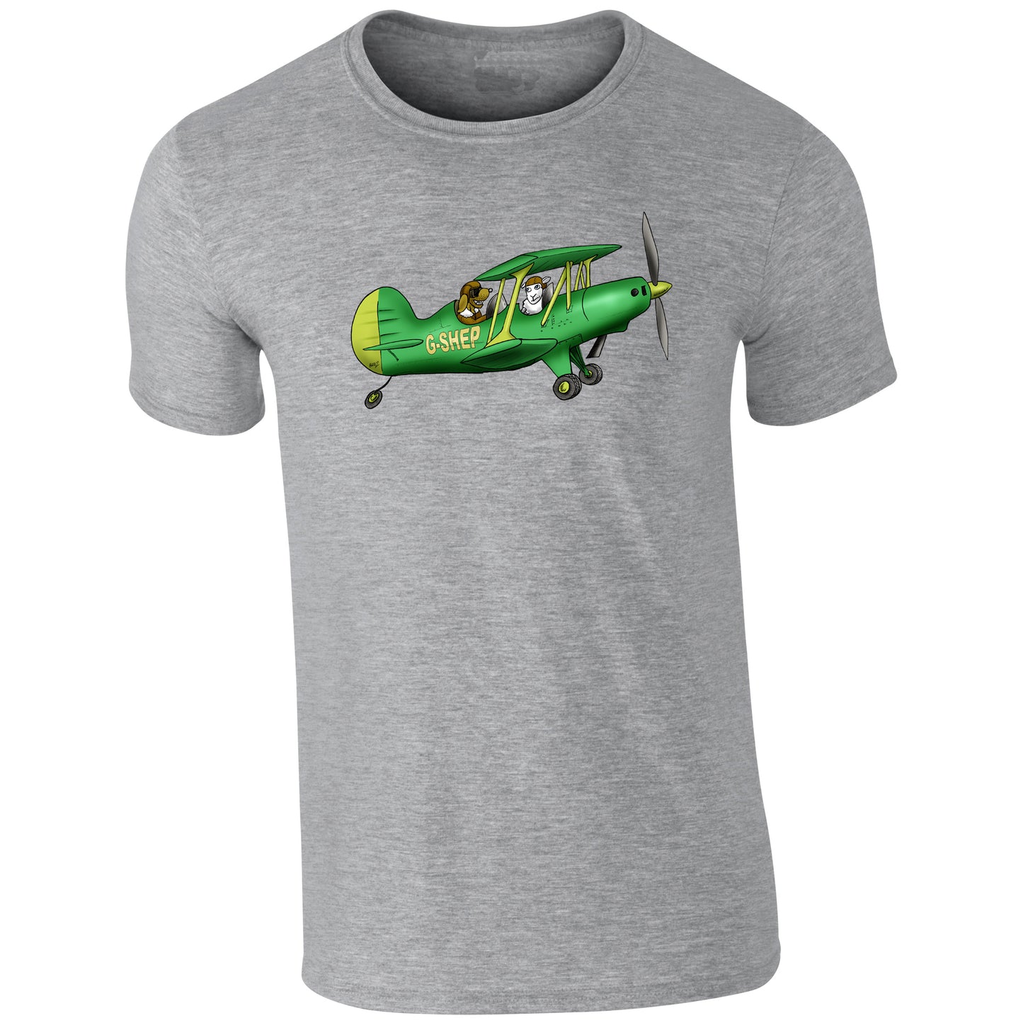 Crop Duster Agricultural Cartoon T-Shirt