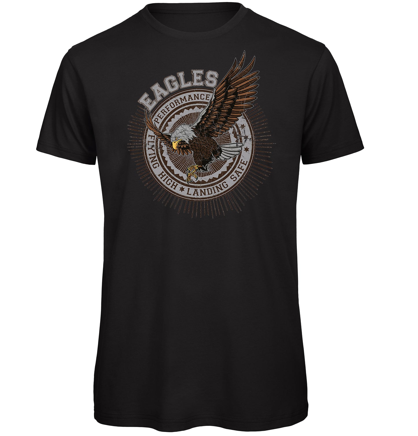 Eagle Landing Organic T-Shirt - Scattee