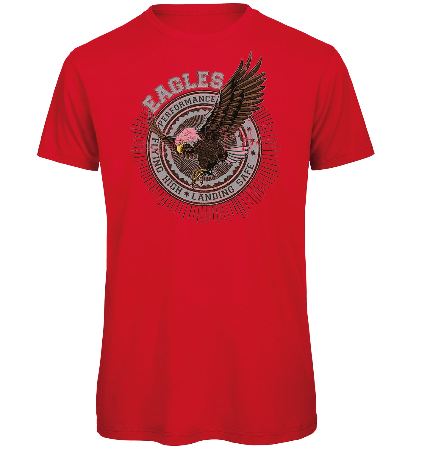 Eagle Landing Organic T-Shirt - Scattee