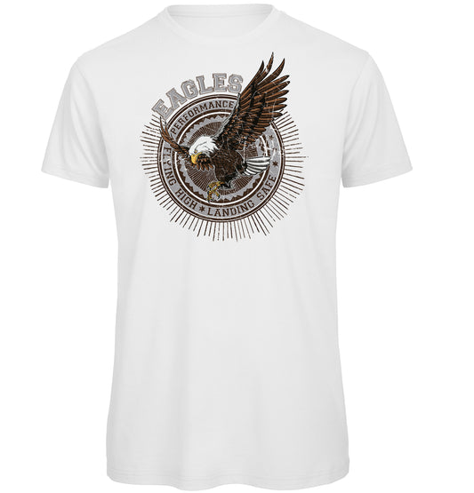 Eagle Landing Organic T-Shirt - Scattee