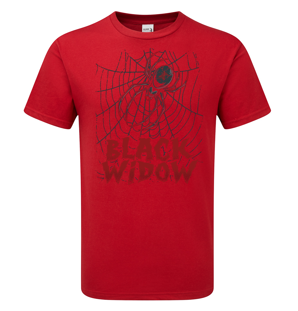 Black Widow T-Shirt - Scattee