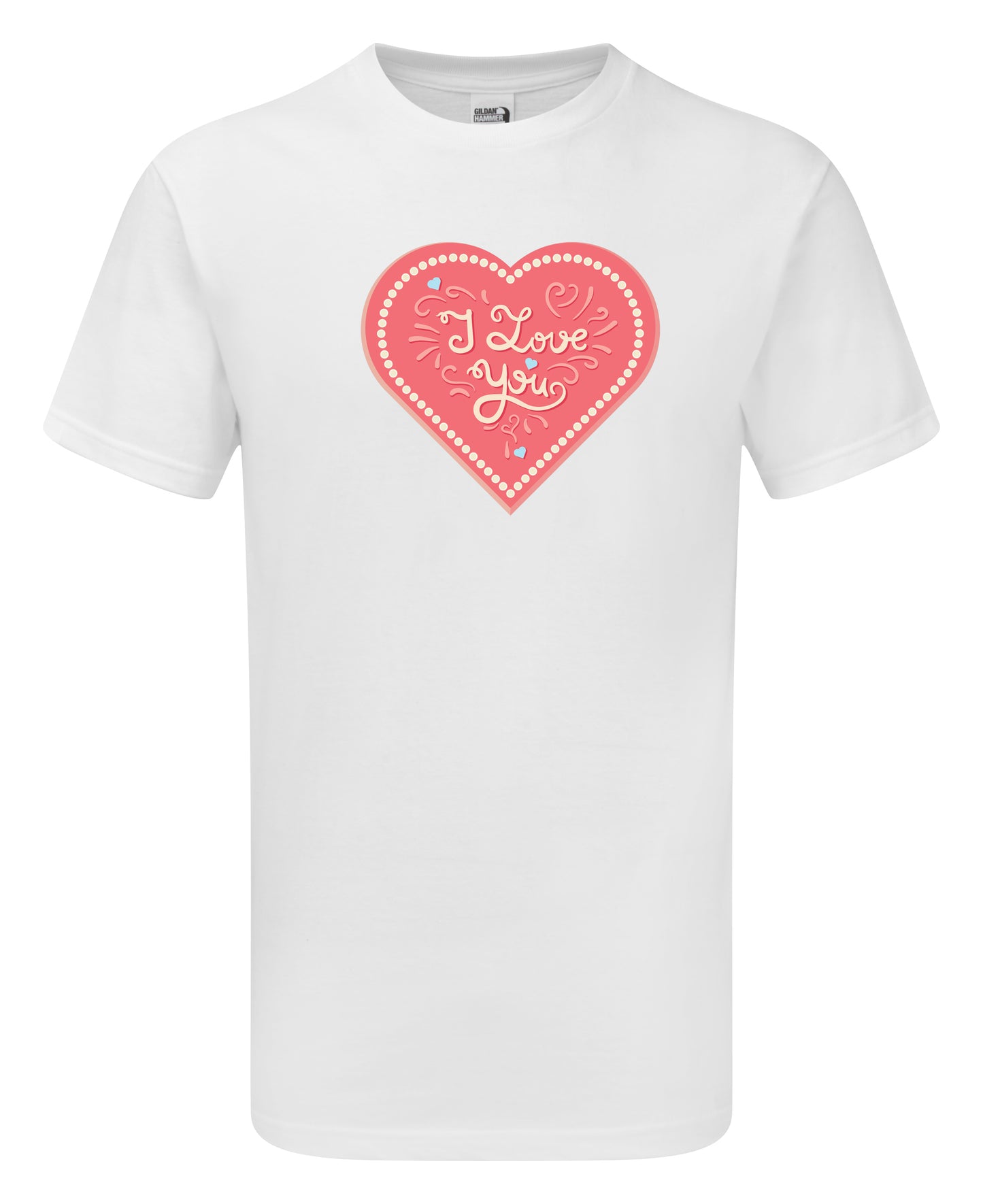 I Love You Organic T-Shirt