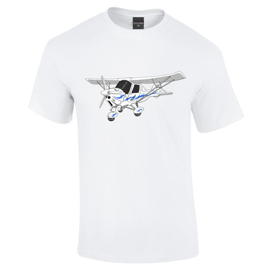 Ikarus C42 Microlight T-Shirt Blue