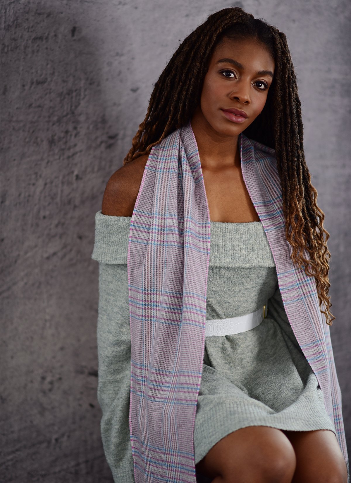 Tweed 2024 scarf womens