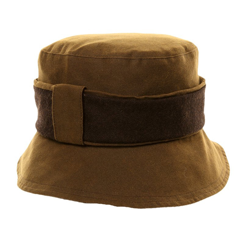 Country Wax Hat with Bold Band - Scattee