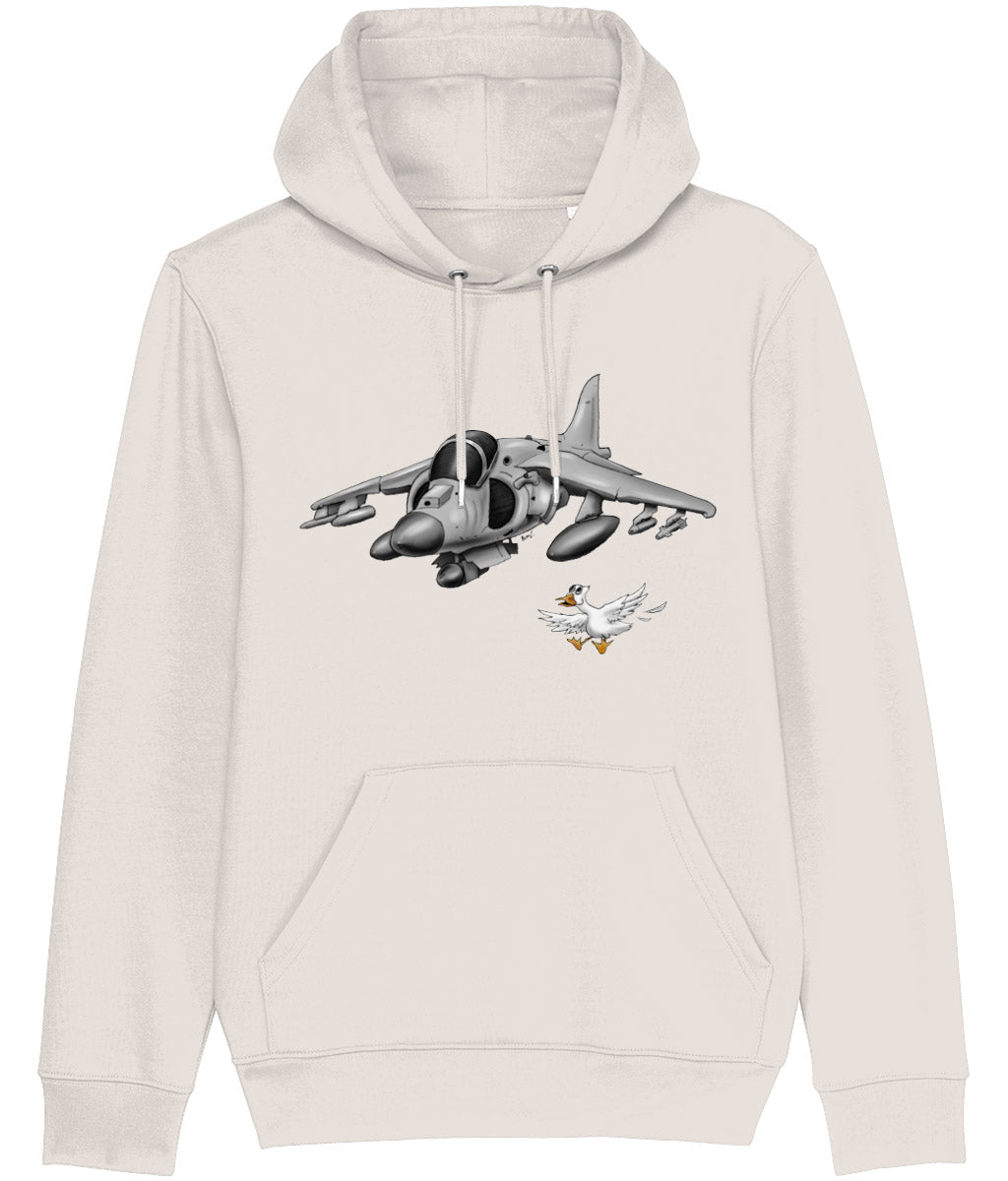 Harrier Jump Jet Cartoon Hoodie