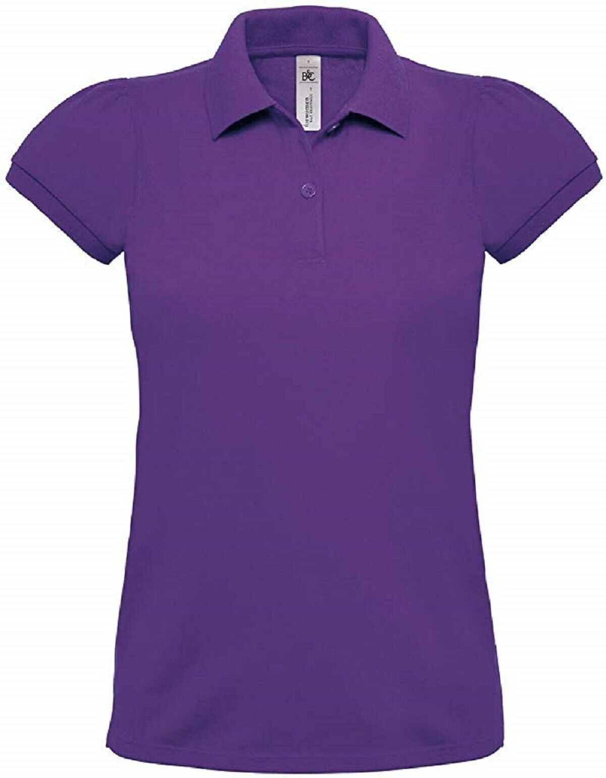 Ladies Polo Shirt Purple