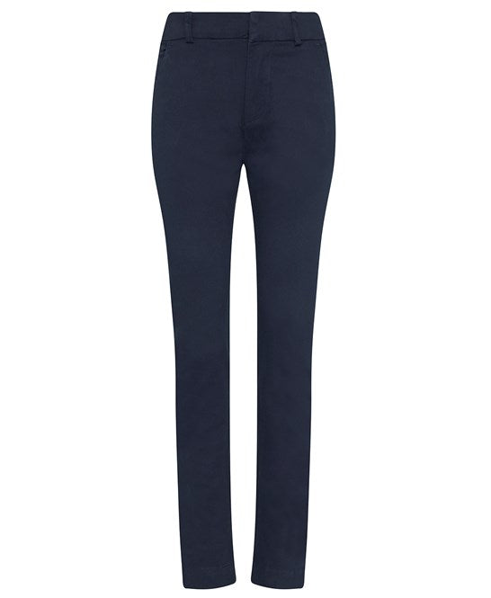 Ladies Amy Slim Chinos Navy